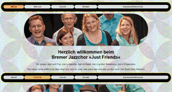 Desktop Screenshot of bremer-jazzchor.de